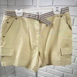 Women's Athletic Shorts in Tan